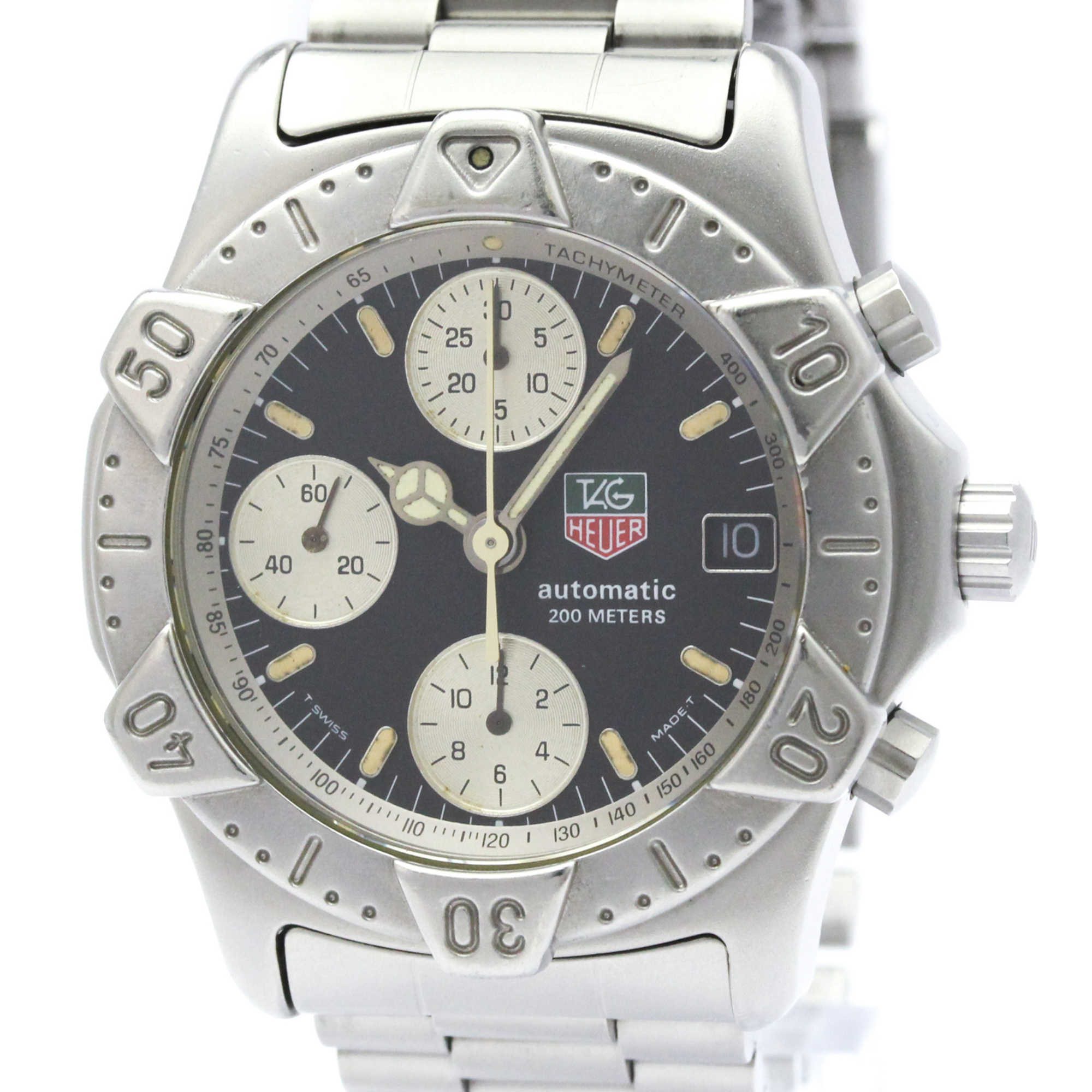Tag Heuer Chronograph Diver Steel Automatic Mens Watch 740306